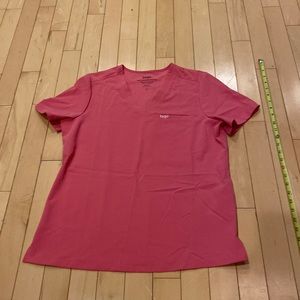 Lago Scrub Top Pink